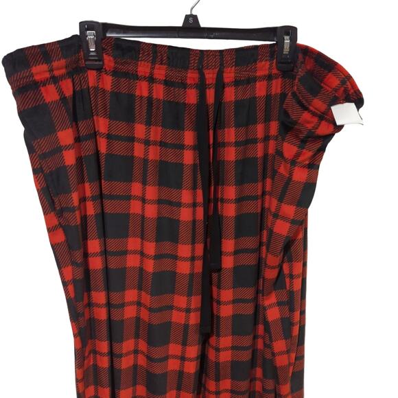 Jammies for Families Black/Red Plaid Pants, NWT, 3XB - Picture 2 of 4
